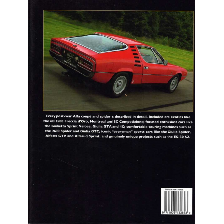Alfa Romeo Coupes and Spiders In Detail since 1945 | 9781906133863 |