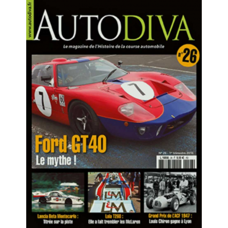 Magazine AUTODIVA n°26 Jan/Fév/Mars 2016 | AUTODIVA 26 |
