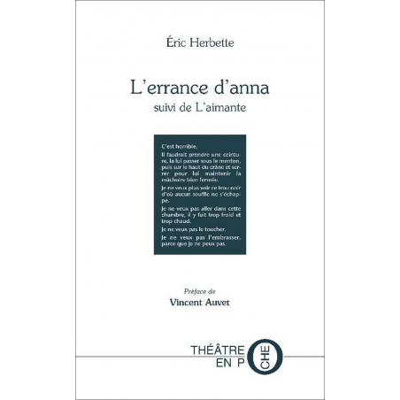 L'errance d'Anna. L'aimante De Eric Herbette Ed. Tertium 9782490431045
