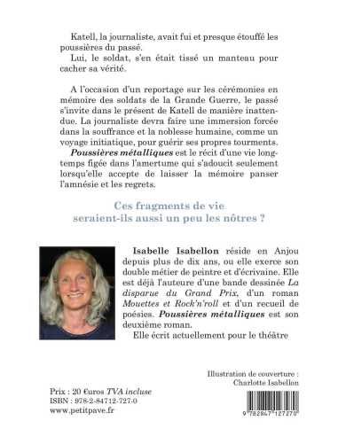 Poussières métalliques de Isabelle Isabellon Ed. Petit Pavé | 9782847127270 |