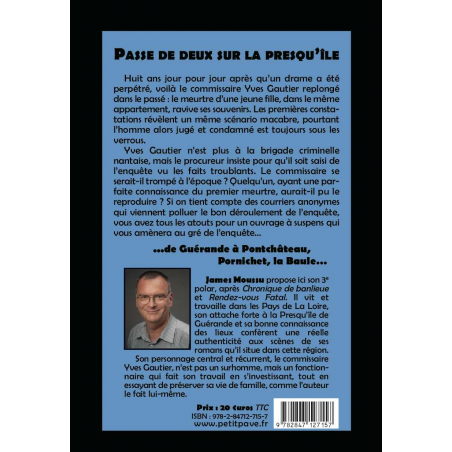 Passe de deux sur la presqu'île De James MOUSSU Ed. Petit Pavé | 9782847127157 |
