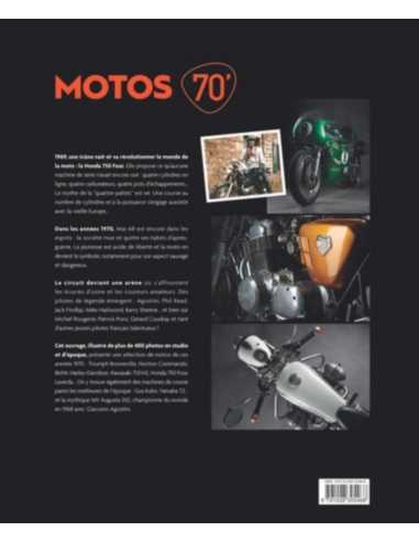 MOTOS 70' (2 ème édition) de Manuel Le Roux | 9791028305468 |