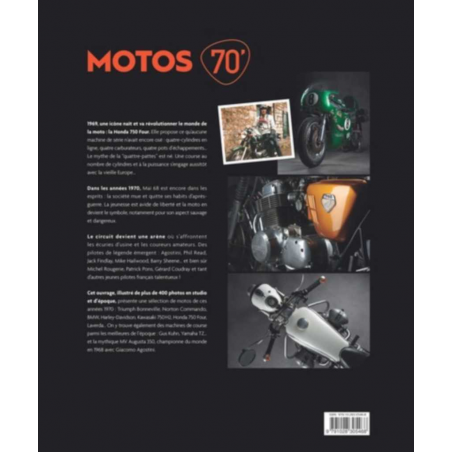 MOTOS 70' (2 ème édition) de Manuel Le Roux | 9791028305468 |