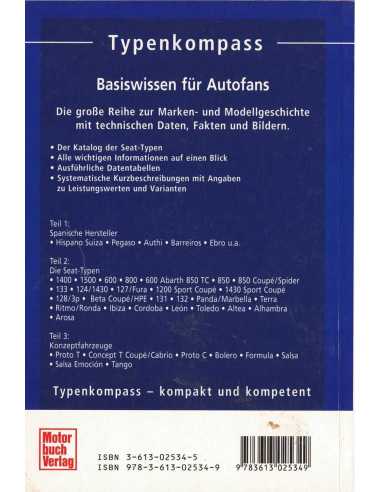 Seat Alle Modelle seit 1953 (Typenkompass) Ed. Motorbuch | 9783613025349 |