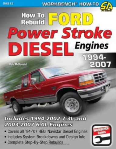 Ford Power Stroke Diesel Engines (1994-2007) How to Rebuild | 9781934709610 |