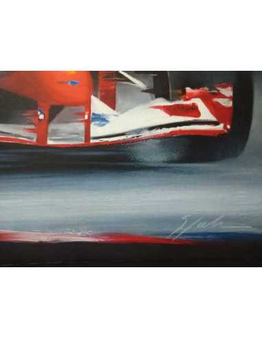 lithographie Ferrari (originale de Victor Spahn) | Spahnferrari |