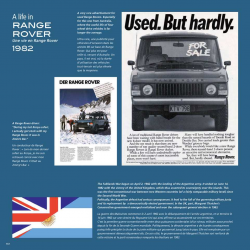 Une vie en Range Rover / A Life In Range Rover | 9782958602307 | 2