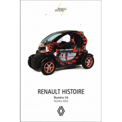 Renault Histoire N°54 Octobre 2022 (TWIZY Projet M09) | Renault Histoire N°54 |