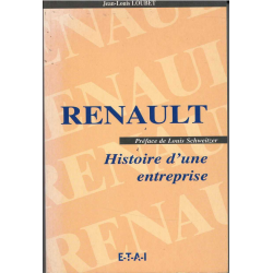 Renault Histoire d'une entreprise de Jean-Louis Loubet | 9782726884560 |