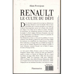 Renault le culte du défi | 9782081221291 | 2