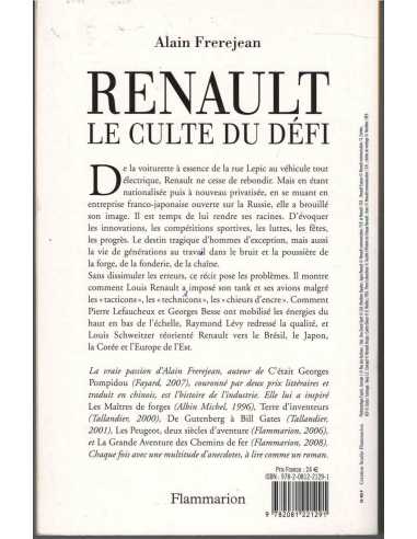 Renault le culte du défi | 9782081221291 |