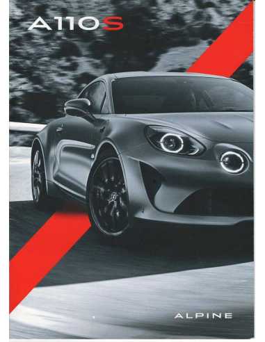 Brochure ALPINE A110S (2019) Français | ALP01 - |