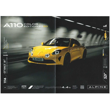 Brochure ALPINE A110 COLOR EDITION 2020 | ALP02 |