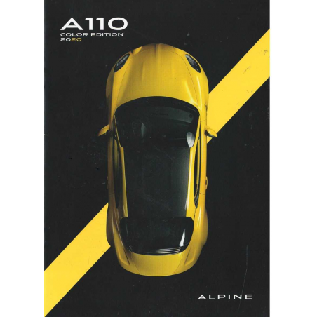 Brochure ALPINE A110 COLOR EDITION 2020 | ALP02 |