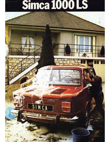 Brochure SIMCA 1000 LS ( Français ) 1971 | CHRYSLER SIMCA 06 |
