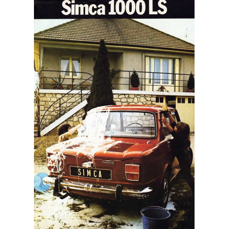 Brochure SIMCA 1000 LS ( Français ) 1971 | CHRYSLER SIMCA 06 |