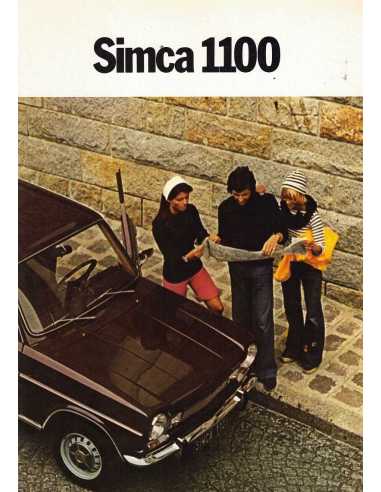 Brochure SIMCA 1100 ( Français ) 1974 | CHRYSLER SIMCA 10 |