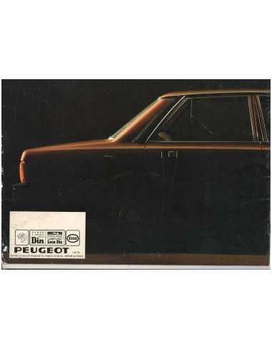 Brochure PEUGEOT 505 GR-SR / TI-STI / GRD-SRD (1979) Français | PEU08 |