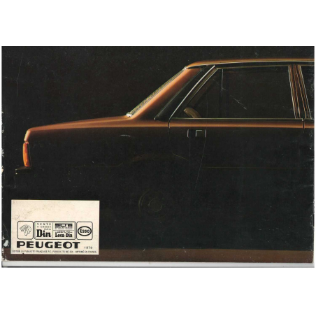 Brochure PEUGEOT 505 GR-SR / TI-STI / GRD-SRD (1979) Français | PEU08 |