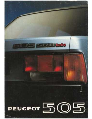 Brochure PEUGEOT 505 SRD Turbo (1980) - Français | PEU11 |