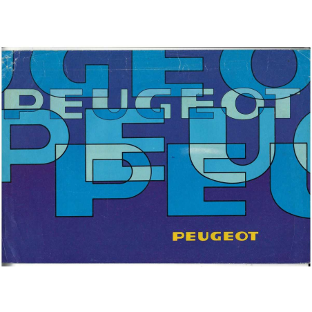 Brochure PEUGEOT 104/304/604 (1980) - Français | PEU19 |