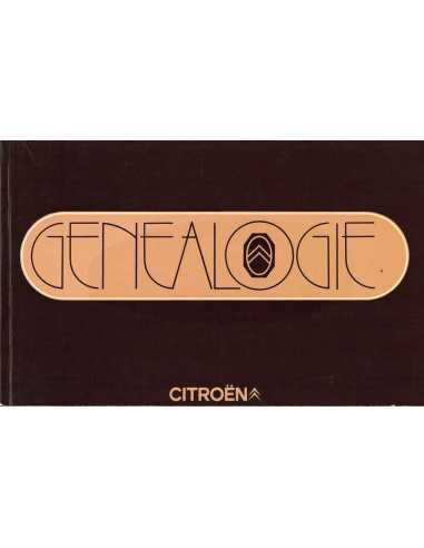 GENEALOGIE CITROËN de 1919 à 1972 | 9782903131012 |