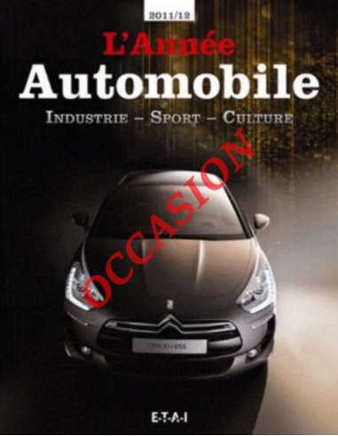 L'ANNÉE AUTOMOBILE N°59 (2011-2012) | 9782726895801-OCCASION |