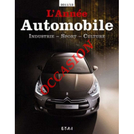 L'ANNÉE AUTOMOBILE N°59 (2011-2012) | 9782726895801-OCCASION |