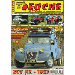 DEUCHE et MEHARI magazine n°33 - 2CV AZ de 1957 | DEUCHE N°33 |