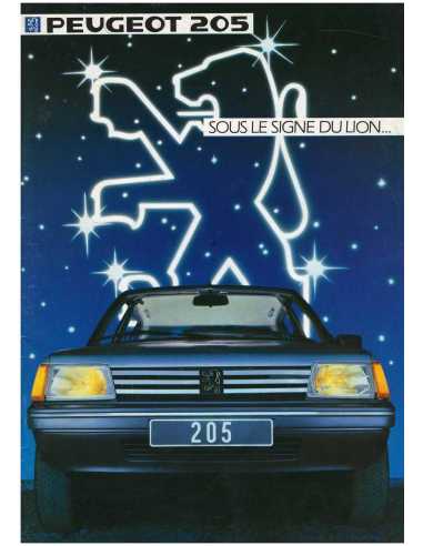 Brochure Peugeot 205 5 Portes (1982) - Français | PEU29 |