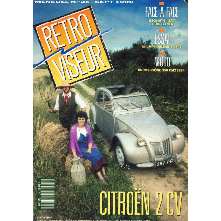 Retro Viseur N°25 CITROEN 2CV | Retro Viseur N°25 |