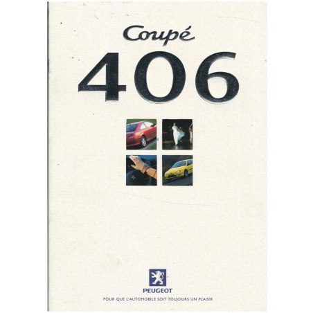 Brochure Peugeot 406 Coupé 2.0l et V6 (11/1998) Français | PEU32 - Ref: b-fr-11/98 |