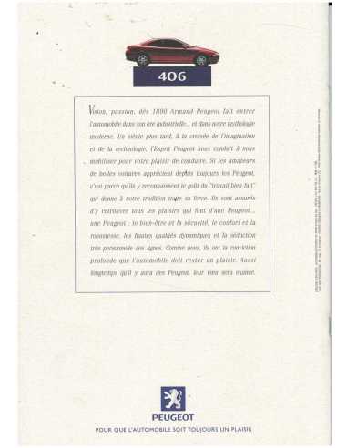 Brochure Peugeot 406 Coupé 2.0l et V6 (11/1998) Français | PEU32 - Ref: b-fr-11/98 |