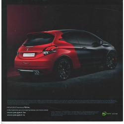 Dépliant Peugeot SPORT 208 GTi 30th (2015) - Français | PEU34 | 2