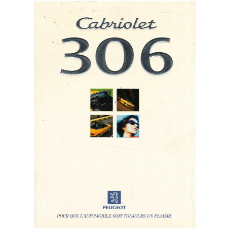 Brochure Peugeot 306 Cabriolet Phase 1 (1997) - Français | PEU39 |