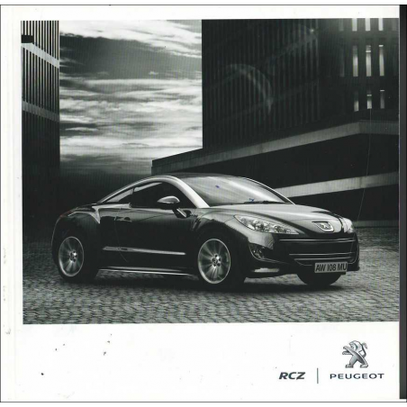 Brochure Peugeot RCZ Phase 1 (2010) - Français | PEU47 - Ref: DMKTCATA35-BF |