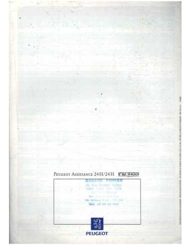 Brochure PEUGEOT 605 SL / SV / SRI (1993) Français | PEU52 |