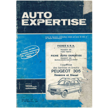 Peugeot 305 Essence et Diesel - Auto Expertise N°94 | Auto Expertise 94 |