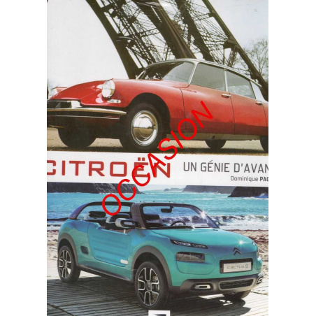 Citroën, un génie d'avance De Dominique Pagneux Ed. ETAI | 9791028301071-OCCASION |