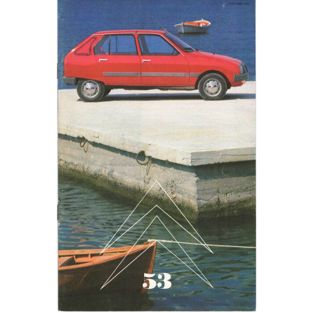 Brochure Citroën Le Double Chevron N°53 | Chevron 53 |