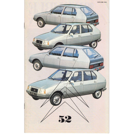 Brochure Citroën Le Double Chevron N°52 | Chevron 52 |