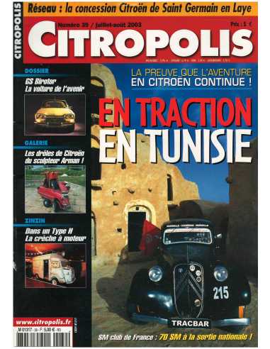 Dossier GS Birotor Magazine Citropolis N°39 | Citropolis 39 |