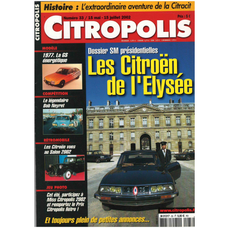 Dossier SM Présidentielles Magazine Citropolis N°33 | Citropolis 33 |