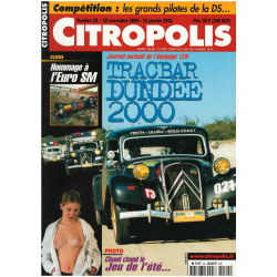 Dossier Tracbar Dundee 2000 Magazine Citropolis N°24 | Citropolis 24 |
