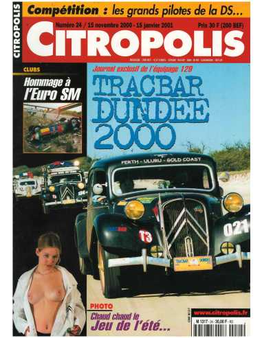 Dossier Tracbar Dundee 2000 Magazine Citropolis N°24 | Citropolis 24 |