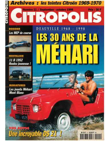 Dossier MEP de course Magazine Citropolis N°11 | Citropolis 11 |