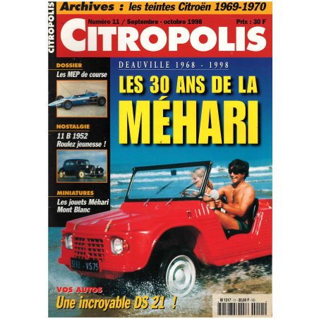 Dossier MEP de course Magazine Citropolis N°11 | Citropolis 11 |