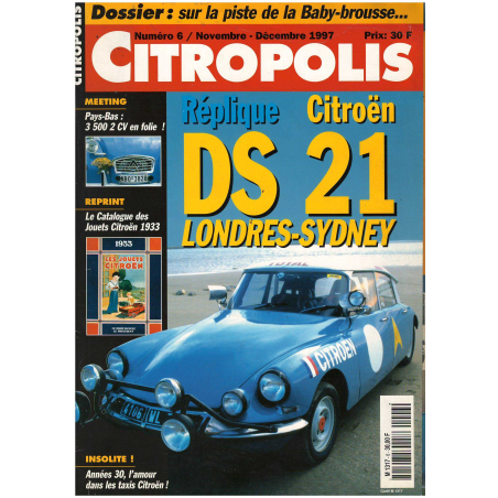 Dossier Baby-Brousse Magazine Citropolis N°6 | Citropolis 6 |