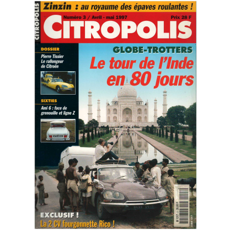 Dossier : Tissier, Citroën Rallongé Magazine Citropolis N°3 | Citropolis 3 |
