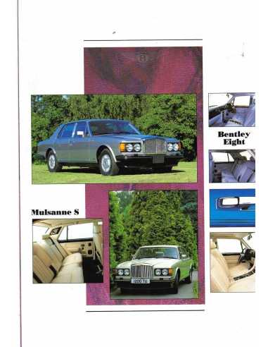 Brochure Rolls Royce & Bentley (Français) 1989 | BEN12 |